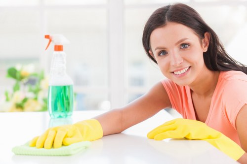 Curtain cleaning service for a home in Ruislip