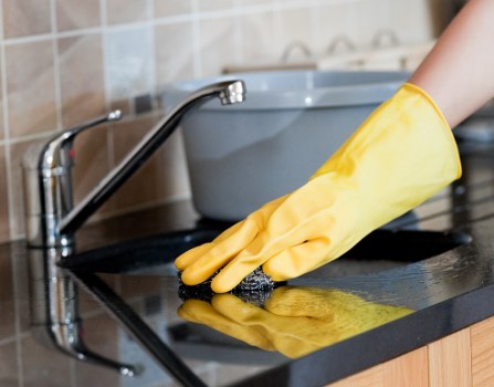 Freshly cleaned hard flooring in a Ruislip property after professional cleaning