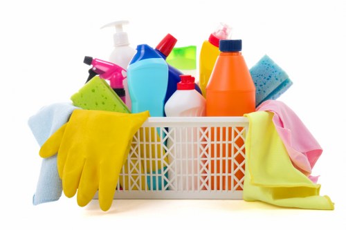 Local cleaning team working in a Ruislip property