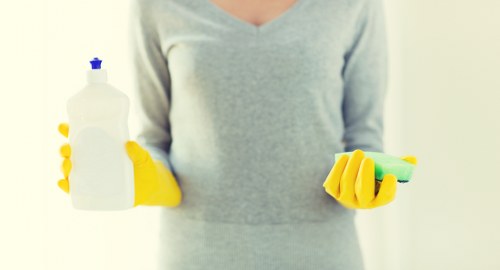 Treating food and drink stains on a fabric sofa in Ruislip
