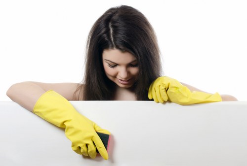 Local cleaner working in a Ruislip flat or maisonette