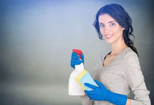 Regular commercial cleaning service for offices, washrooms, and communal areas